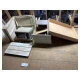 Drawers, Folding Table, Microwave