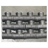 Malleable iron T Fittings 3/4'