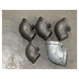 Galvanized & Malleable iron Elbow Pipe Fittings