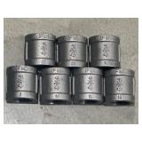 Malleable iron 3/4' Couplings