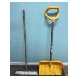 Snow Shovel & Push Broom