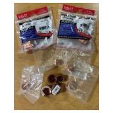 Copper 1/2' Push Fit Caps, 5/8' Push Fit Caps