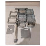Steel electrical junction boxes & covers