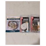 Patriot 3-Way fan light switch, 2 GB 3 speed pull