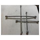 (2) 4-Way Lug Nut Wrenches