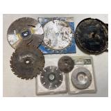 Variety Saw Blades - 7-1/4', 3-3/8', 6-1/2'