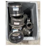 Fernco flexible PVC couplings 2 x 1 1/2 - 4 x 4'