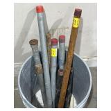 Metal Pipes 12 - 24'