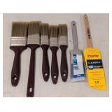 (7) paint brushes, Purdy, Project Source