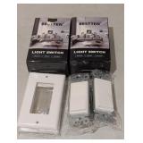 (2) boxes Bestten Rocker Light Switches w/ backing
