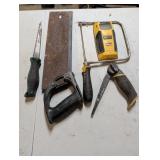 Master Force drywall saw, fatmax coping saw,