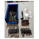 Nut driver sets, screwdriver insert bits, power