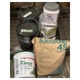 Joint compound, 114 fl oz paint & primer & 3 misc