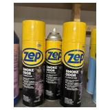 3 - Zep 1lb smoke odor eliminator sprays