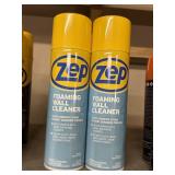 2 - Zep foaming wall cleaner sprays