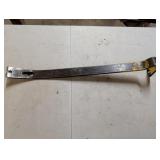 Steel nail pry bar 21in long