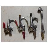 Air Nozzles & tire pressure gauge