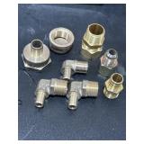 8 misc/Pex brass fittings