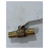 Apollo 1 in. Brass Insert Poly Ball Valve