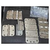 12 door hinges, 3.5 & 4in