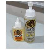 2 bottles of Gorilla Glue, 2oz white & 5.75oz
