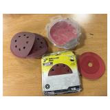 5' sanding discs - 220, 60 grit