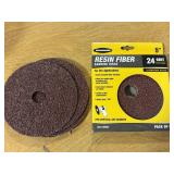 24 Grit 5' sanding discs