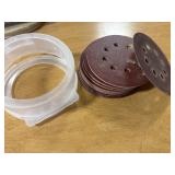 P120 5' sanding discs