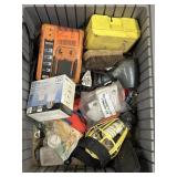 Light Bulbs, Chargers, Hooks, Brush