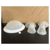 Frosted Glass Ceiling Light Shades & Globes