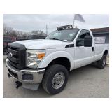 2012 Ford F250 Super Duty Single Cab w/ snowplow