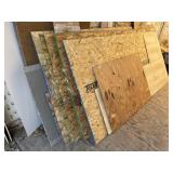 8ft Ply Wood & Misc Pieces