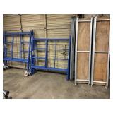 UST scaffolding 60in x 60in H Step frame w/planks