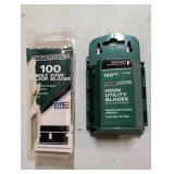 Master Force Razor blades, single edge & hook