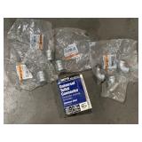 1/4'ï¿½ Galvanized Couplings, Elbow Fittings &