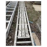 2020 Werner Aluminum plank, 20ft x 12in