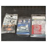 Misc hanging/mounting hardware - tube nailer,