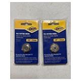 (2) 7/8' Tile Cutting Wheels