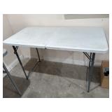 4ft fold in half adjustable height table