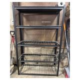 Metal storage shelf wire shelves
