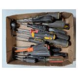 Misc screwdrivers straight edge ,Philips, hex