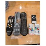 Universal remotes & 9 magnetic battery operated