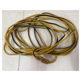 Yellow & black extension cord