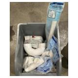 PvC Traps, Slip Joint Extension Tube, Return Elbow