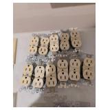 Variety of electrical items, toggle switches,