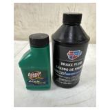 Brake Fluid & 2 cycle engine oil