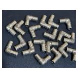 19 - 1/2 in. Brass PEX 90-Degree Elbow fittings,