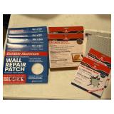 Variety of wall repair patches, most new