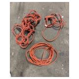 3 orange extension cords