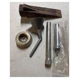 Splitting Wedge, Funnel, plate cap,